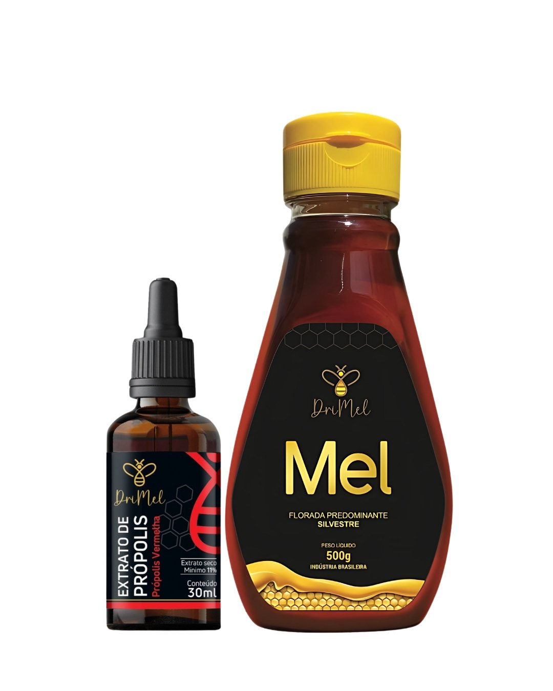 Kit de Mel de 500 g + Extrato de Própolis Vermelha